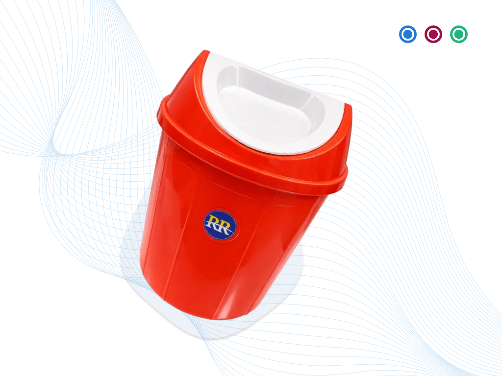 Plastic Dustbin with Lid
